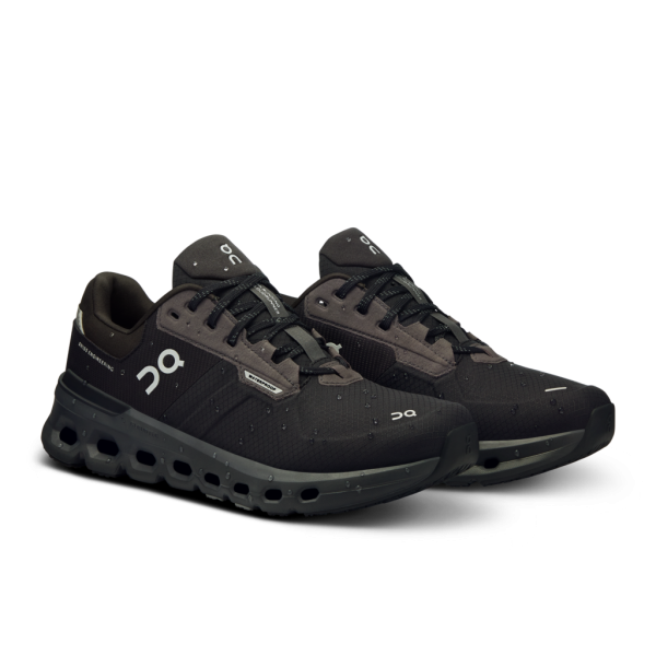 On Women Cloudrunner 2 Waterproof - Magnet / Black - Image 2