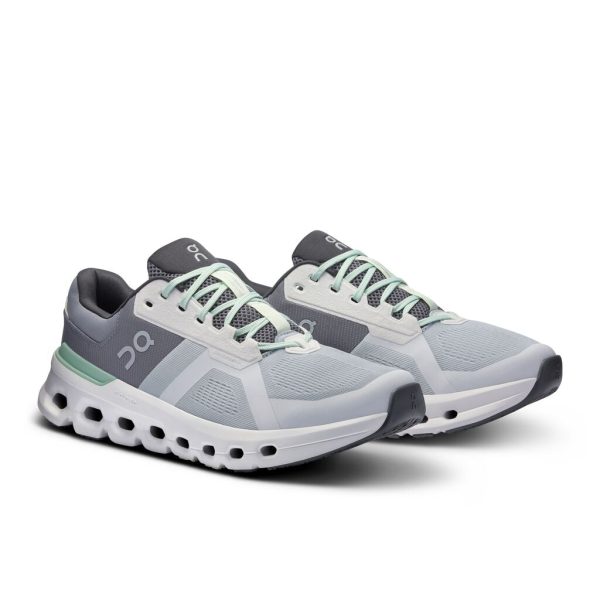 On Men Cloudrunner 2 Wide - Glacier / Sage - Image 2