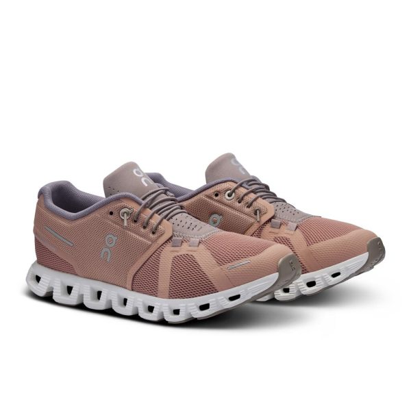 On Women Cloud 5 - Rosebrown / Fog - Image 2