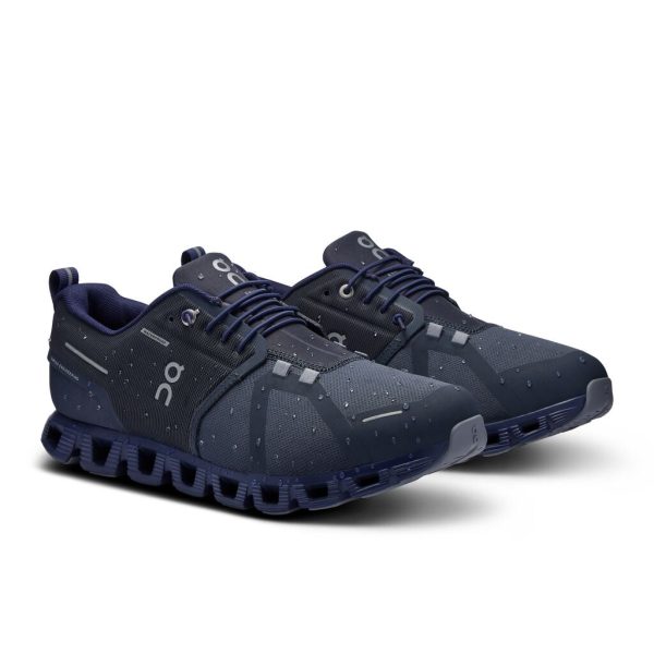 On Men Cloud 5 Waterproof - Navy / Ink - Image 2