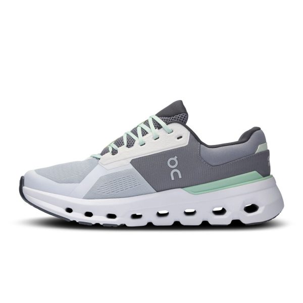 On Men Cloudrunner 2 Wide - Glacier / Sage - Image 6