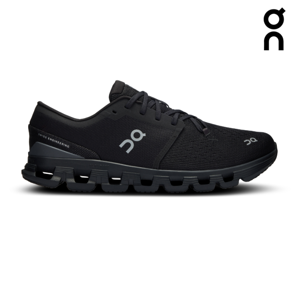 On Women Cloud X 4 - Black / Eclipse