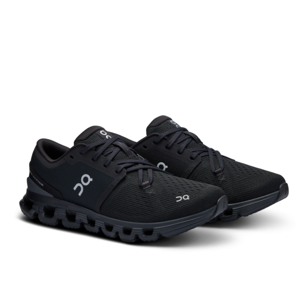 On Women Cloud X 4 - Black / Eclipse - Image 2