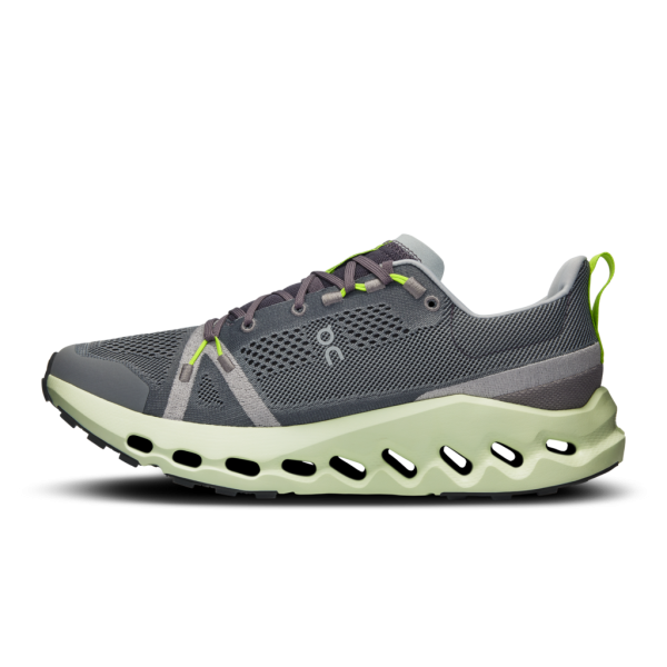 On Men Cloudsurfer Trail - Iron / Lima - Image 6