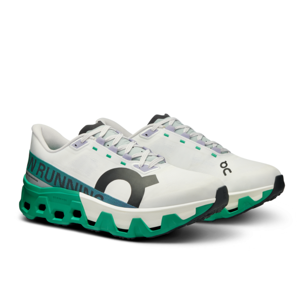 On Men Cloudmonster Hyper - White / Mint - Image 2