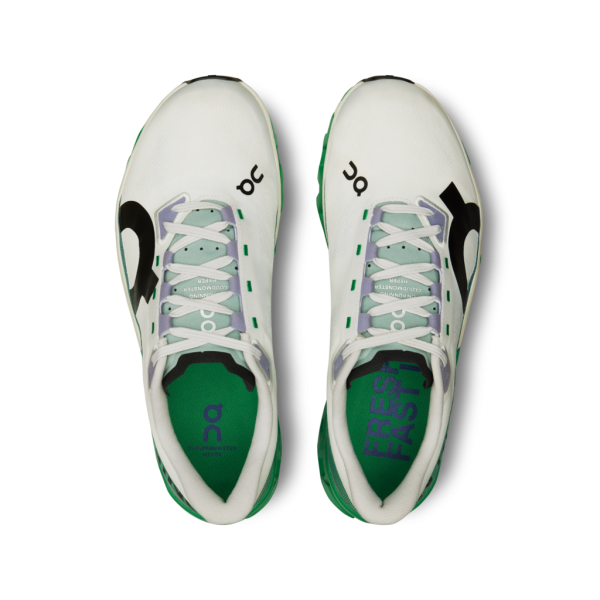 On Men Cloudmonster Hyper - White / Mint - Image 3