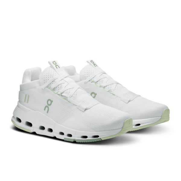 On Women Cloudnova 2 - White / Sage - Image 2