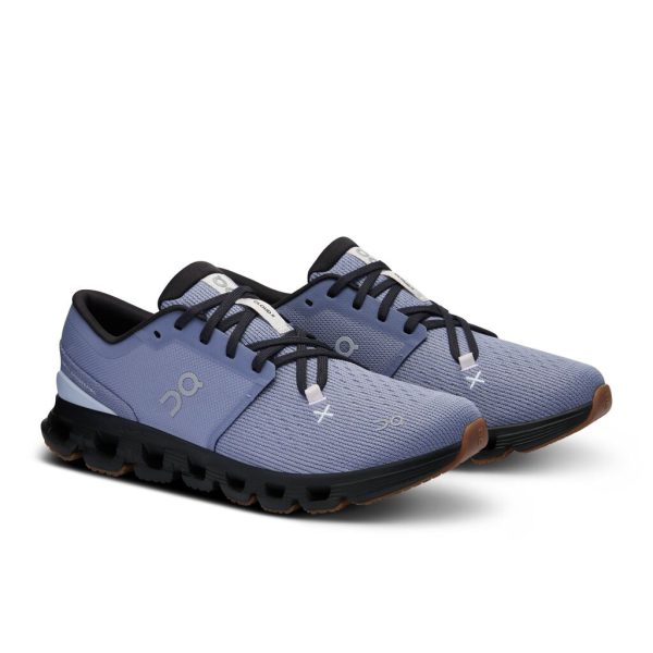 On Women Cloud X 4 - Feather / Black - Image 4