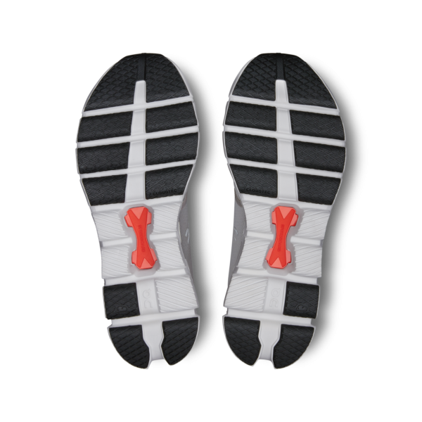 On Men Cloud X 4 - Silver / Flame - Image 4