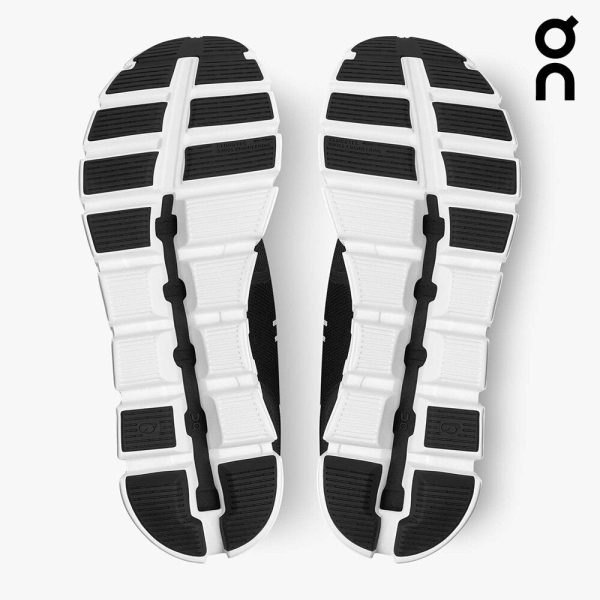 On Men Cloud 5 - Black / White - Image 3