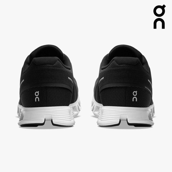 On Men Cloud 5 - Black / White - Image 5
