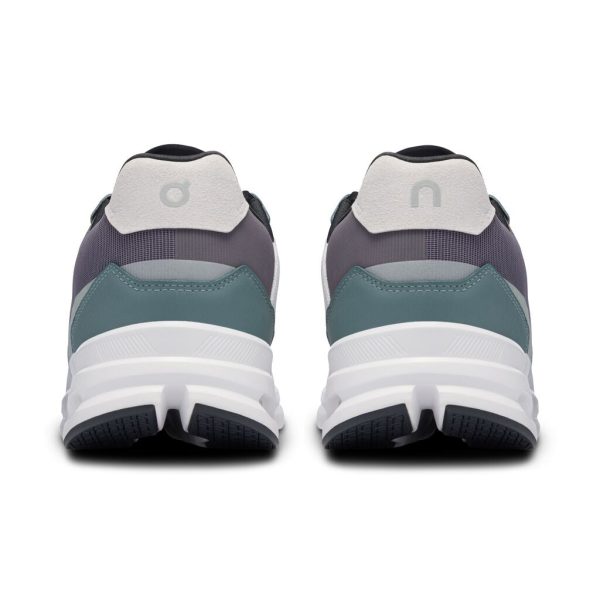 On Men Cloudrift - White / Asphalt - Image 4