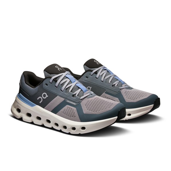On Men Cloudrunner 2 - Alloy / Chambray - Image 2