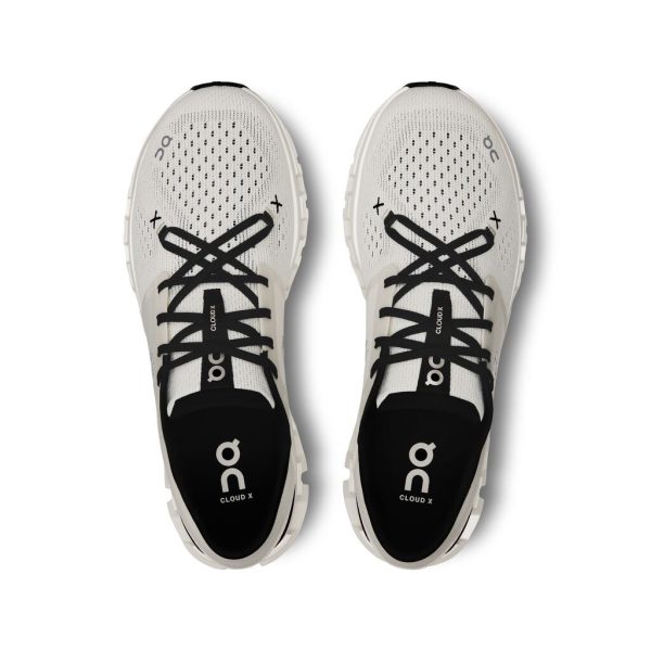 On Women Cloud X 4 - Ivory / Black - Image 3