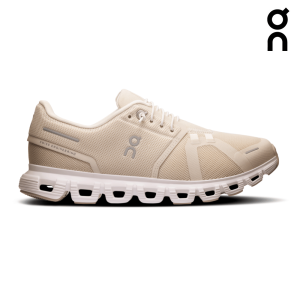 On Women Cloud 6 - Pearl / White
