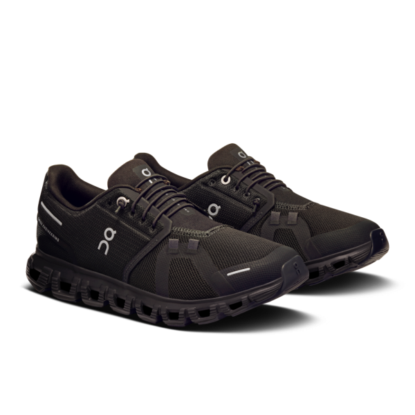 On Women Cloud 6 - Black / Black - Image 2