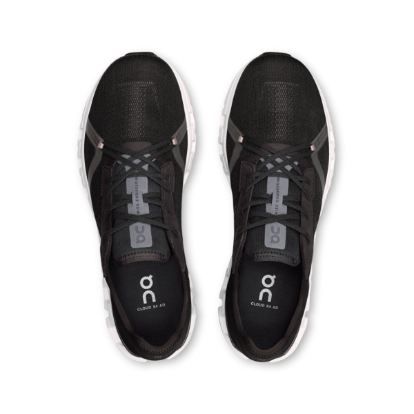On Men Cloud X 4 AD - Black / Asphalt - Image 3