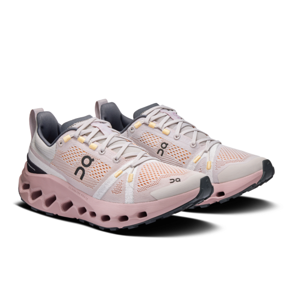 On Women Cloudsurfer Trail - Silver / Mauve - Image 2