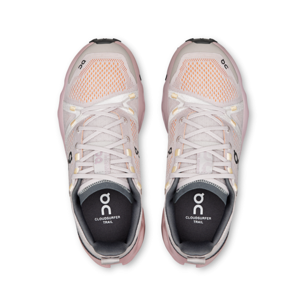 On Women Cloudsurfer Trail - Silver / Mauve - Image 3