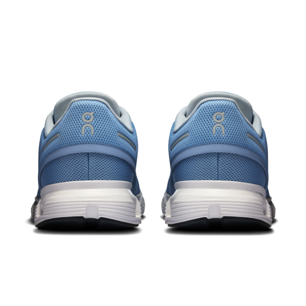 On Women Cloud 6 - Chambray / White - Image 5