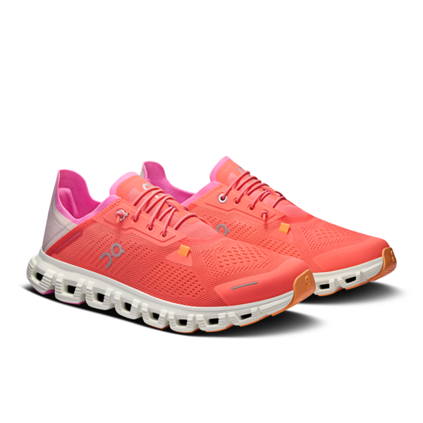 On Women Cloud 6 Coast - Salmon / Pearl - Image 2