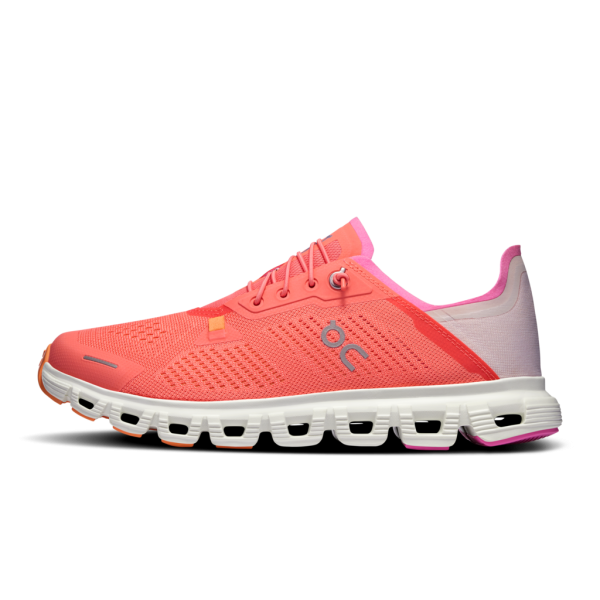 On Women Cloud 6 Coast - Salmon / Pearl - Image 6