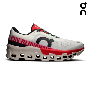 On Men Cloudmonster 2 - Ivory / Silver