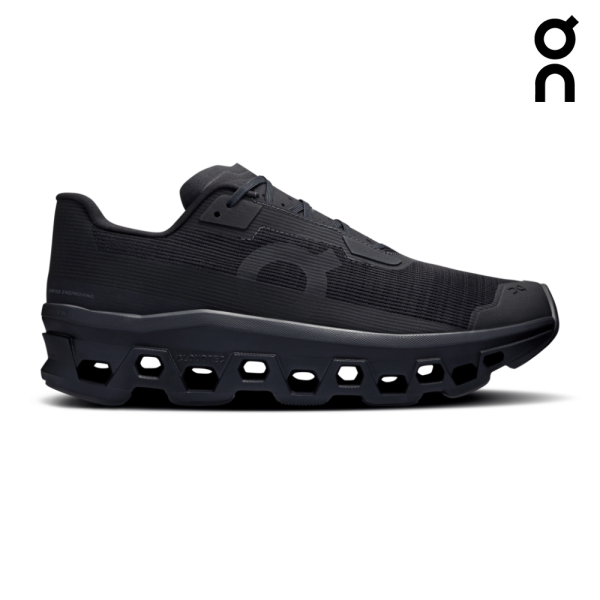 On Men Cloudmonster Void - Black / Black