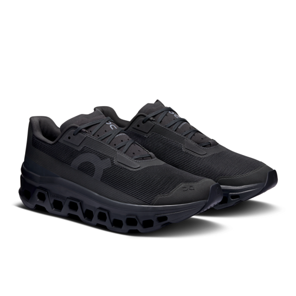 On Men Cloudmonster Void - Black / Black - Image 2