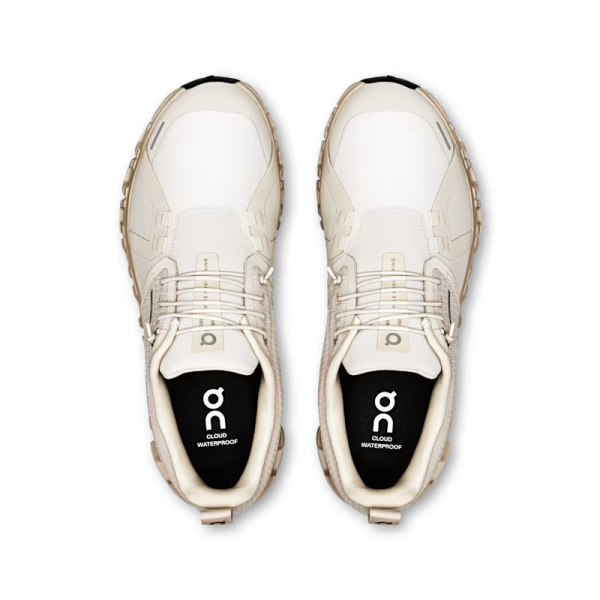 On Women Cloud 6 Waterproof - Pearl / Cream - Image 3