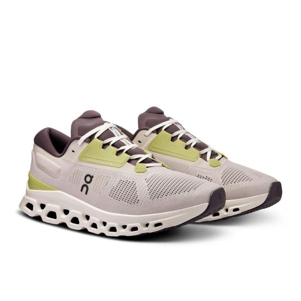 On Men Cloudstratus 3 - Pearl / Ivory - Image 6