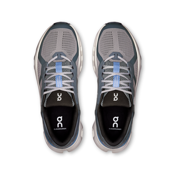 On Men Cloudrunner 2 - Alloy / Chambray - Image 3