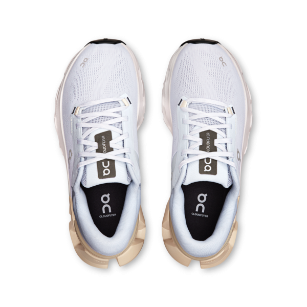 On Women Cloudflyer 5 - Arctic / Cream - Image 3