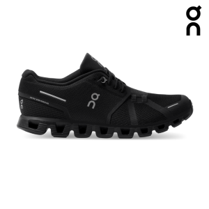 On Women Cloud 5 Waterproof - All Black